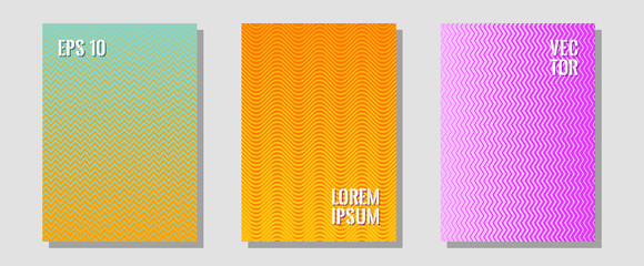 Brochure covers, posters, banners vector templates.