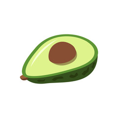 Avocado isometric icon