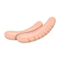 Sausages isometric icon