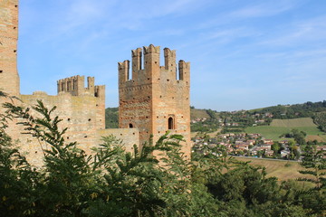 Fototapeta na wymiar Castell'Arquato - Italia