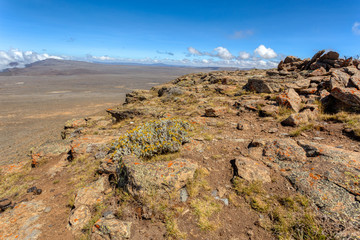 Landscape on the top of the Ethiopian Bale Mountains National Park. Ethiopia wilderness pure...
