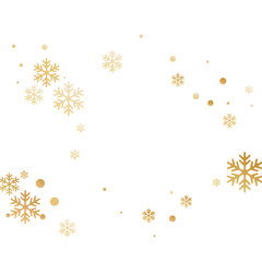 Flying gradient snowflakes background, frosty water crystals confetti.