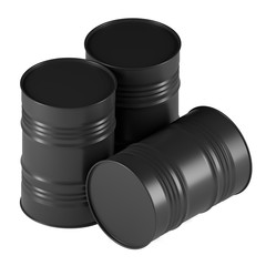 Isometric Oil Barrels	