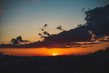 Fototapeta premium sunset