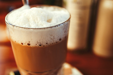 delicious latte macchiato