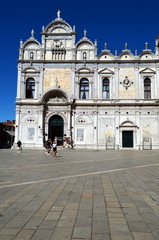 Obraz premium Campo di S. Giovanni e Paolo in Venedig