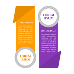 Business infographics illustration. Business data layout - Vector