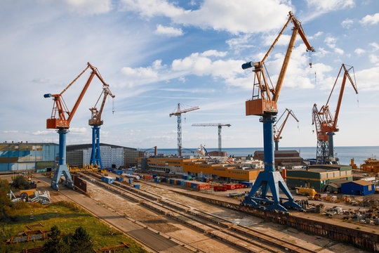 The shipyard