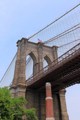 Obraz premium Brooklyn bridge arch