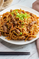 Chinese Beef Lo Mein
