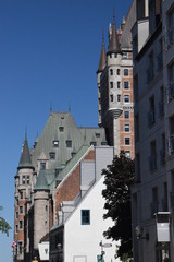 Naklejka premium Per le strade di Quebec City