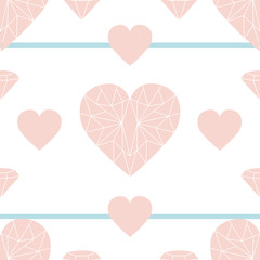 Lucky Symbols Collection Background Seamless Pattern Number 13