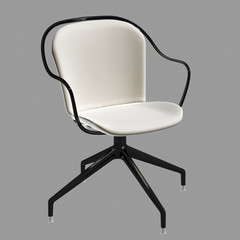 modern design white chair