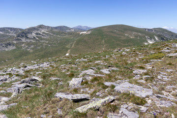 Landscape from Belmeken Peak, Rila mountain, Bulgaria