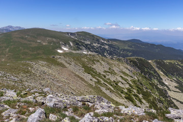 Landscape from Belmeken Peak, Rila mountain, Bulgaria