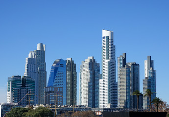 Skyline de Puerto Madero, Buenos Aires, Argentine