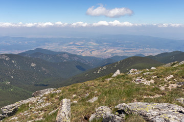 Landscape from Belmeken Peak, Rila mountain, Bulgaria
