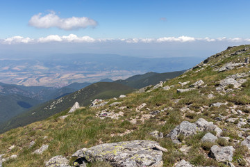 Landscape from Belmeken Peak, Rila mountain, Bulgaria