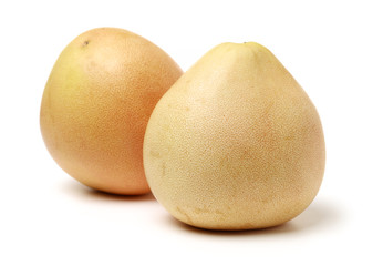 Pomelo isolated on white background