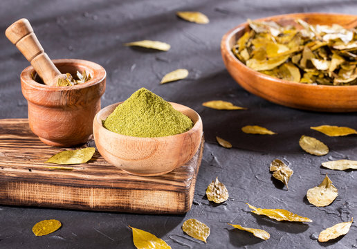 Erythroxylum coca - Coca leaves and flour