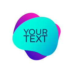 Fluid Organic Colorful Shapes Vector Design EPS 10