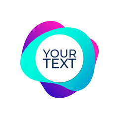 Fluid Organic Colorful Shapes Vector Design EPS 10