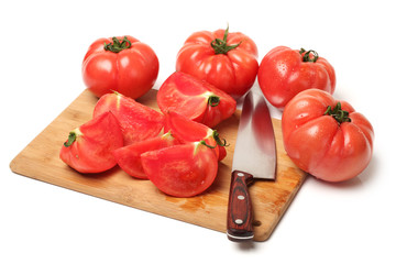 Tomato. Salad, nutritional