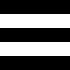 Pattern black and white horizontal strips