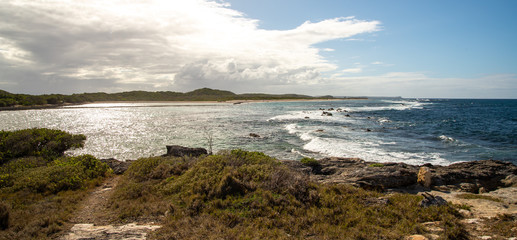 Panorama Pointe des Châteaux Saint François Terre de Haut Guadeloupe France