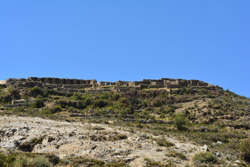 Ruina arqueológica Chinkana, isla del sol, Bolivia