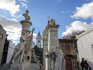 Cemetery of La Recoleta, Buenos Aires, Argentina