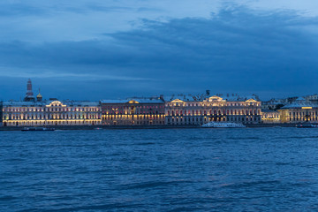 Neva river, Saint-Petersburg, Russia
