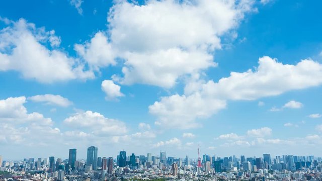 4K・東京風景・タイムラプス