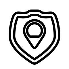 pin pointer location icon vector illustration