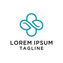 Medical Infinity Logo Design Template