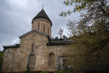 Fototapeta na wymiar Church of Saint Stepanos of the Holy Virgins (Lower Betlemi) in Tbilisi, Georgia.