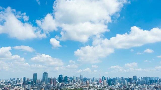 4K・東京風景・タイムラプス