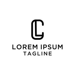 initial letter logo CL,LC, logo template