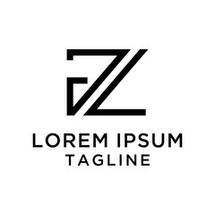 initial letter logo JL, logo template