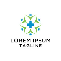 Community Medical Logo Design Template