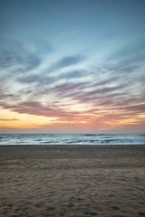 Fototapeta na wymiar Sunset in the Pacific