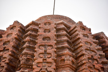 BEAUTIFUL ARCHITECTURE IN TEMPLE OF NIBIA KHERA UTTAR PRADESH INDIA