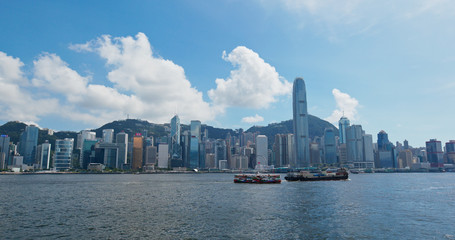 Fototapeta premium Hong Kong harbor