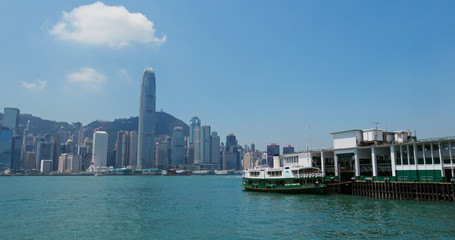 Fototapeta premium Hong Kong skyline