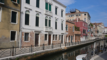 Italy, Venice ancient building and infrastructure