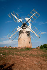 Windmill In South Of France