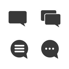 Speech bubbles icon