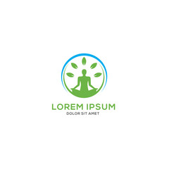 Yoga logo template