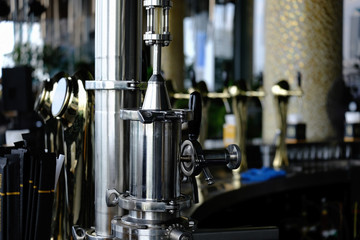 Beer blender before drinking time