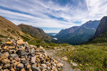 Grinnell Glacier Trial, Glacier National Park, Montana